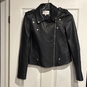 Leather Jacket - Claudie Pierlot EU size 38, US size 7